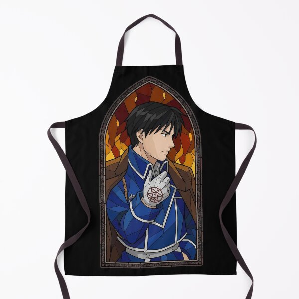 Item preview, Roy Mustang Fullmetal Alchemist Blue Uniform Stained Glass designed and sold by mildaclairmo.
