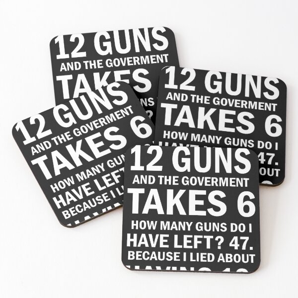Item preview, Funny Second Amendment Math 12 Guns Government designed and sold by HaytamShop.