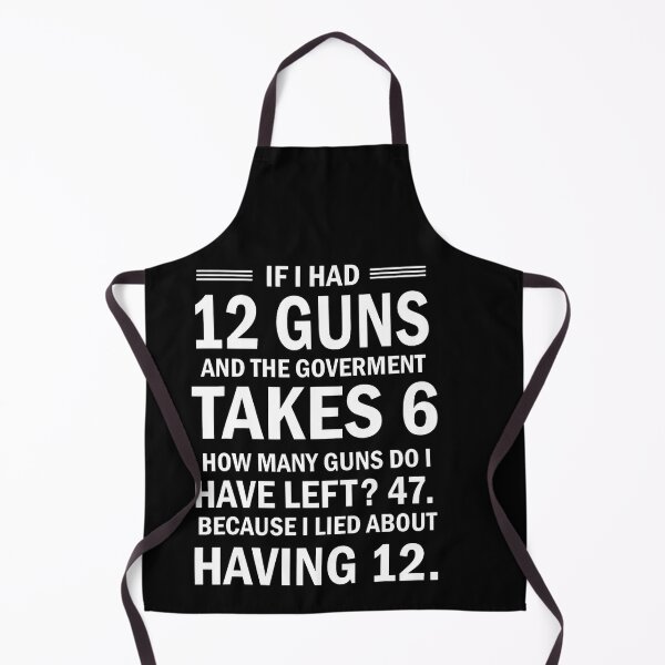 Item preview, Funny Second Amendment Math 12 Guns Government designed and sold by HaytamShop.