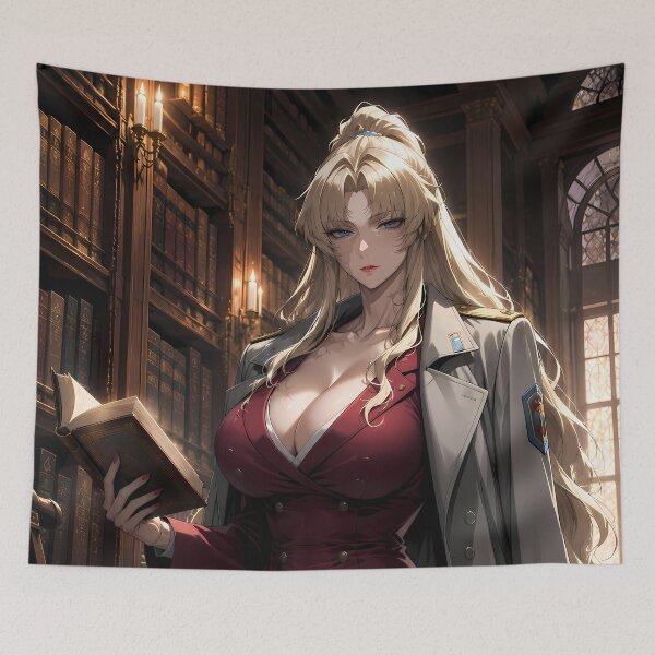 Item preview, Balalaika Black Lagoon Candlelit Library designed and sold by Dashsopaner.