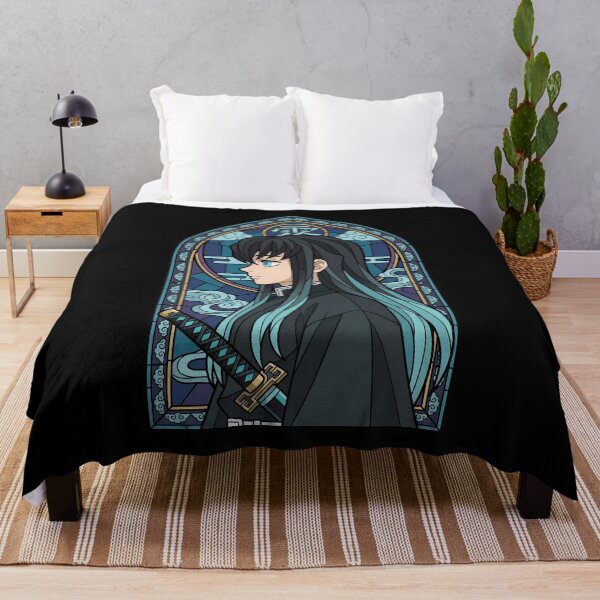 Item preview, Muichiro Tokito Demon Slayer Cloud Mist Portrait designed and sold by mildaclairmo.