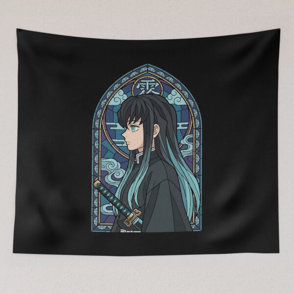 Item preview, Muichiro Tokito Demon Slayer Cloud Mist Portrait designed and sold by mildaclairmo.