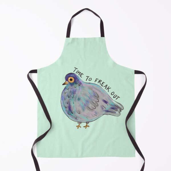 Item preview, Time to Freak Out Pigeon designed and sold by Stephanie McRae.