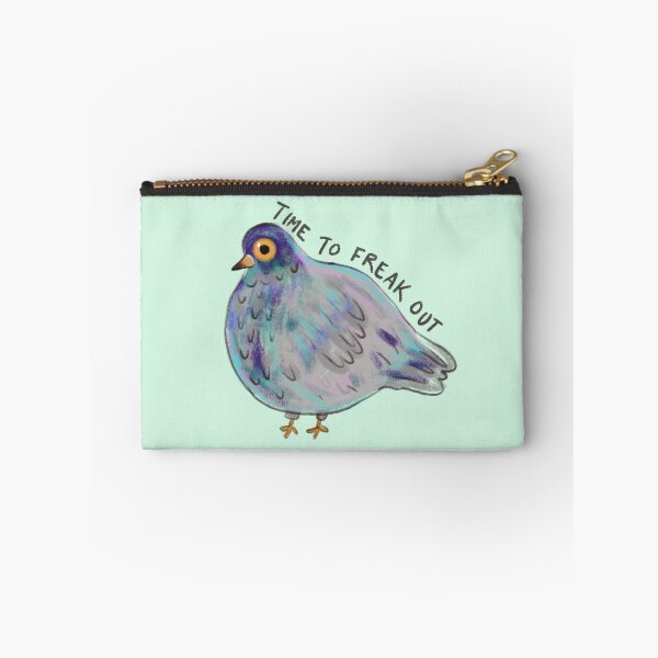 Item preview, Time to Freak Out Pigeon designed and sold by Stephanie McRae.