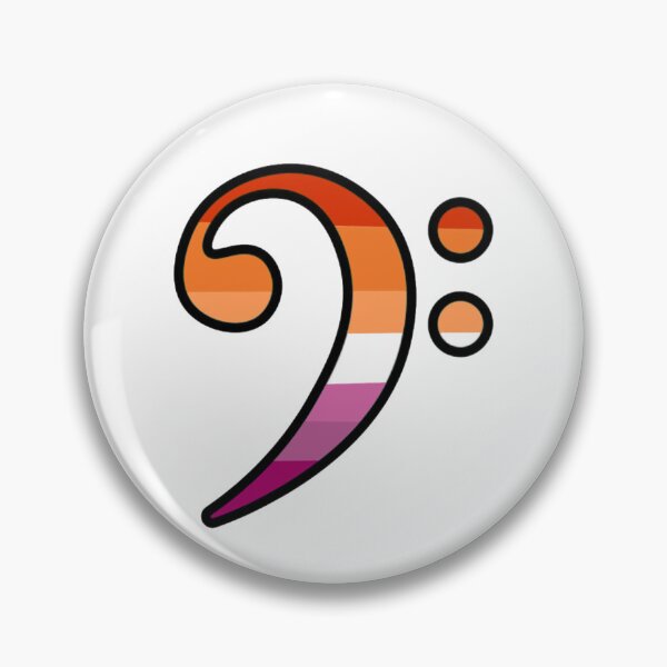 Artikelvorschau, Bass Clef - Lesbian entworfen und verkauft von TheReedRoom.