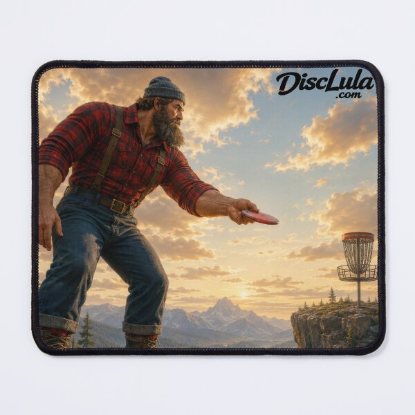 Item preview, Bunyan takes a stance for disc golf designed and sold by DiscLula.