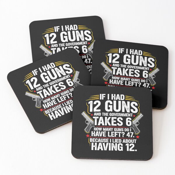 Item preview, Funny Second Amendment Math 12 Guns Government designed and sold by HayleePacoch.
