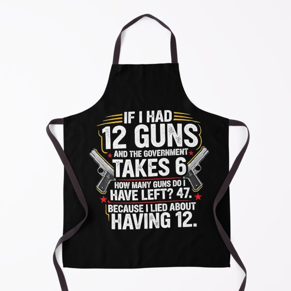 Item preview, Funny Second Amendment Math 12 Guns Government designed and sold by HayleePacoch.
