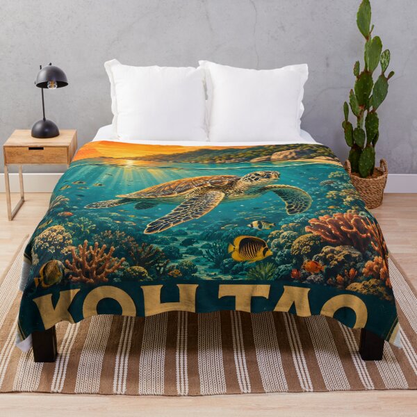 Item preview, Koh Tao - Thailand Retro Sunset Collection designed and sold by Spirit of Siam.