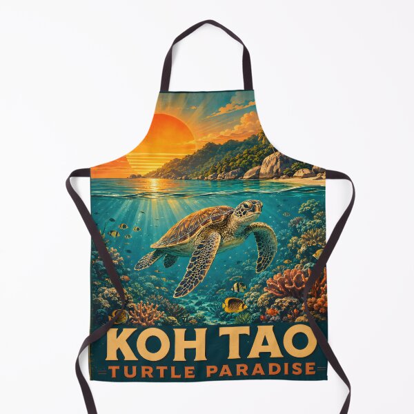 Item preview, Koh Tao - Thailand Retro Sunset Collection designed and sold by Spirit of Siam.