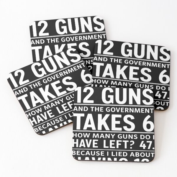 Item preview, Funny Second Amendment Math 12 Guns Government designed and sold by HaytamShop.