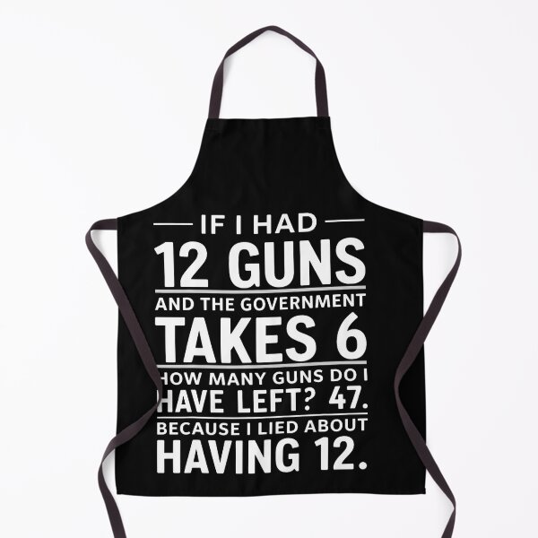 Item preview, Funny Second Amendment Math 12 Guns Government designed and sold by HaytamShop.