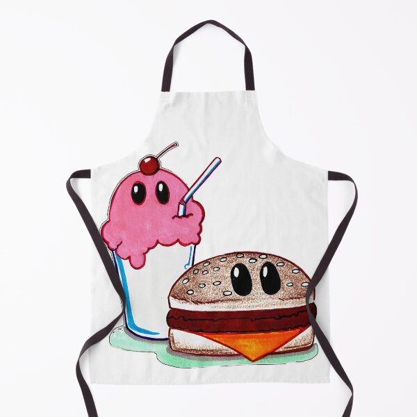 Item preview, Cute Burger and Milkshake Best Friends designed and sold by Stoner Steve.