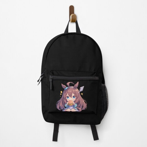Item preview, Mihono Bourbon Uma Musume Pretty Derby Chibi Kawaii Burger Sweet Anime Girl Moment designed and sold by Dashsopaner.