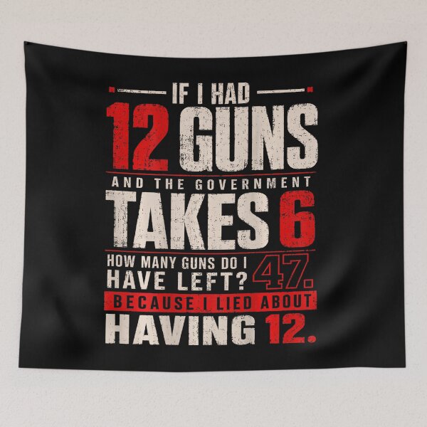 Item preview, Funny Second Amendment Government Math Gun Rights designed and sold by HayleePacoch.