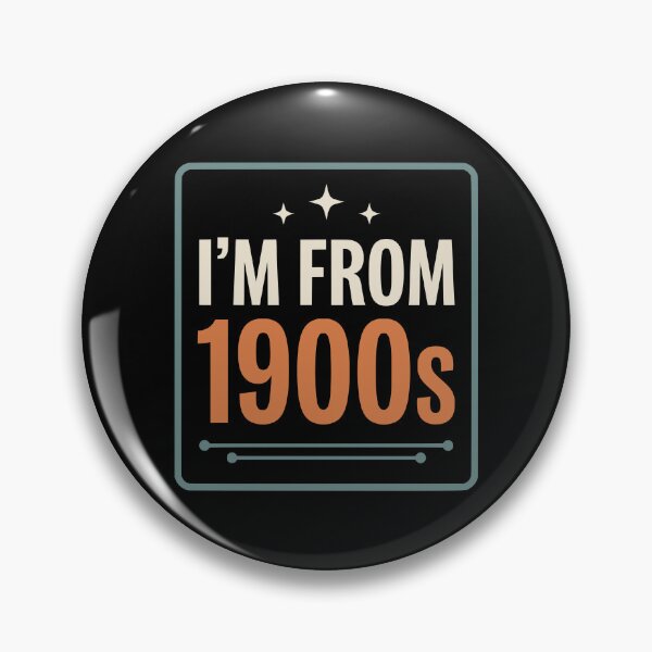 Item preview, Im From 1900s Nostalgia Retro Minimalist Design AUG-355 designed and sold by noberic.