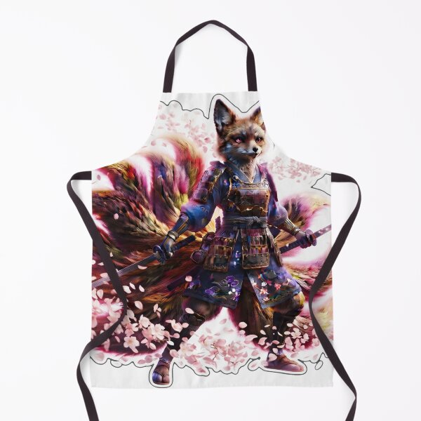 Item preview, Crimson Blossom Kitsune Samurai designed and sold by DraysDesigns.