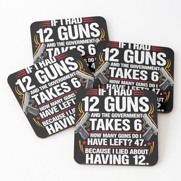 Item preview, Funny Second Amendment Math 12 Guns Government designed and sold by HaytamShop.