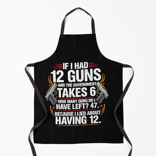 Item preview, Funny Second Amendment Math 12 Guns Government designed and sold by HaytamShop.