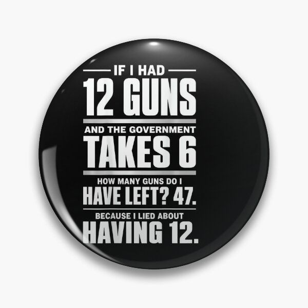 Item preview, Funny Second Amendment Government Math Gun Rights designed and sold by HayleePacoch.