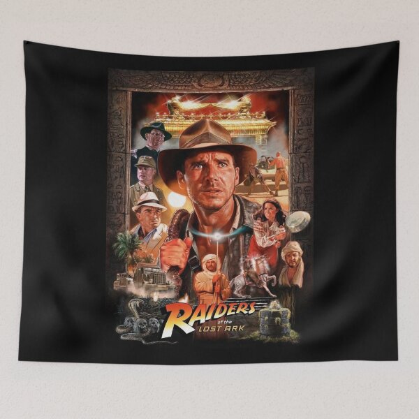 Item preview, Indiana Jones Raiders Lost Ark Adventure Poster designed and sold by Vicky021.