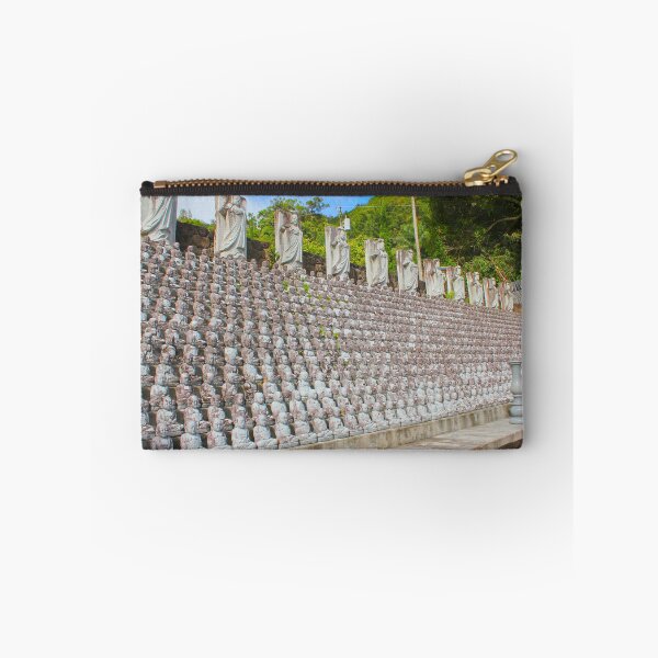 Item preview, Rows of Stone Jizo Statues at Mu Ryang Sa Temple Oahu Hawaii designed and sold by CayoSnapper.