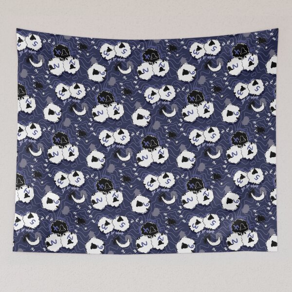 Item preview, Go to Sheep in Midnight designed and sold by Hodgepodge Bricolage.
