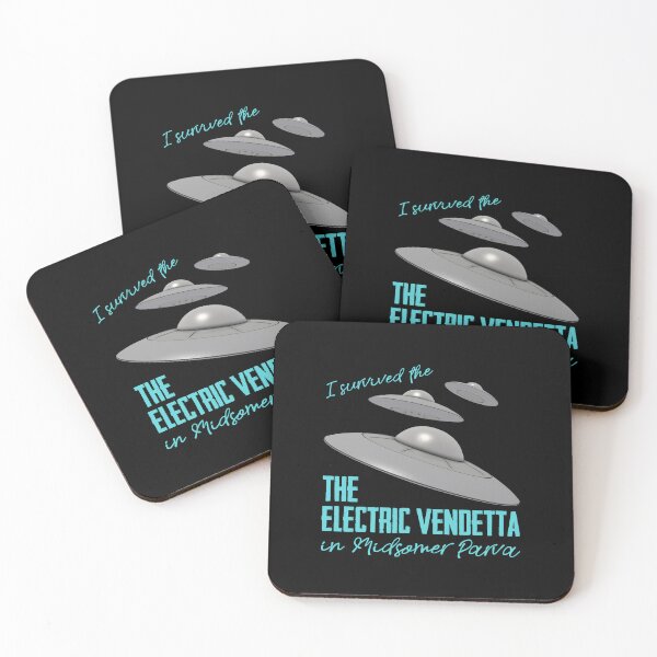 Item preview, I Survived the Electric Vendetta (on Black) designed and sold by PawsitiveMum3.