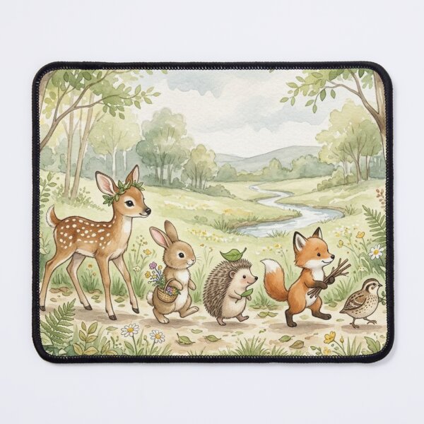 Item preview, Pediatric & NICU Nurse Gift for Nurse Week, A Little Kindness Goes a Long Way Woodland Watercolor Design designed and sold by Covent Vaughn.