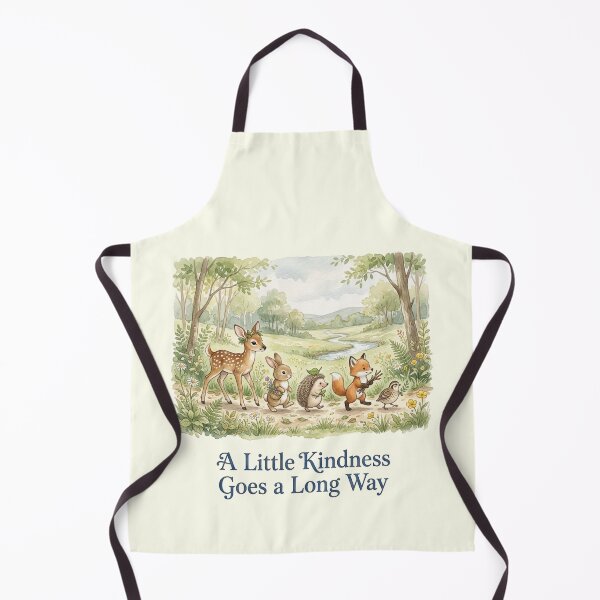 Item preview, Pediatric & NICU Nurse Gift for Nurse Week, A Little Kindness Goes a Long Way Woodland Watercolor Design designed and sold by Covent Vaughn.