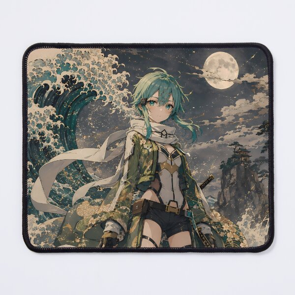 Item preview, Sinon Sword Art Online Moonlit Ocean Wave designed and sold by Dashsopaner.