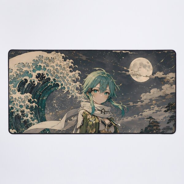 Item preview, Sinon Sword Art Online Moonlit Ocean Wave designed and sold by Dashsopaner.