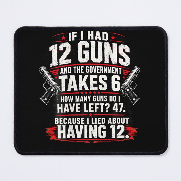 Item preview, Funny Second Amendment Government Math Gun Rights designed and sold by HayleePacoch.