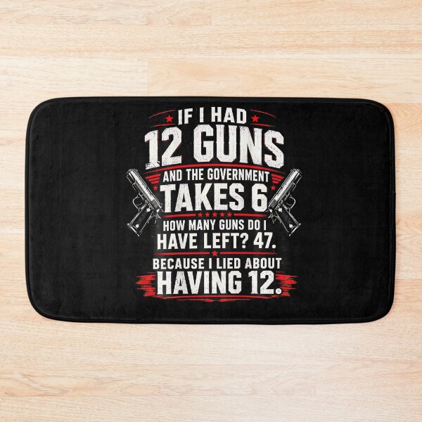 Item preview, Funny Second Amendment Government Math Gun Rights designed and sold by HayleePacoch.
