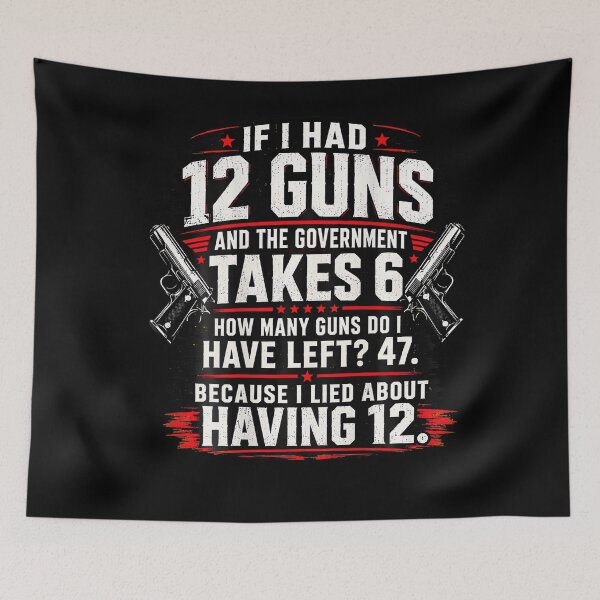 Item preview, Funny Second Amendment Government Math Gun Rights designed and sold by HayleePacoch.