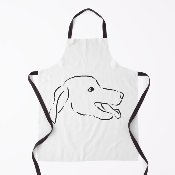 Item preview, Weimaraner Dog Line Art designed and sold by AngelTraz.