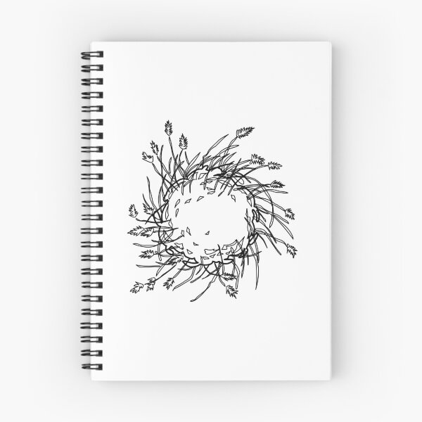 Item preview, Ornamental grass top view landscape plan symbol hand drawn architectural wild grass sketch for garden site design designed and sold by zanaxxer.