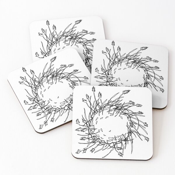 Item preview, Ornamental grass top view landscape plan symbol hand drawn architectural wild grass sketch for garden site design designed and sold by zanaxxer.
