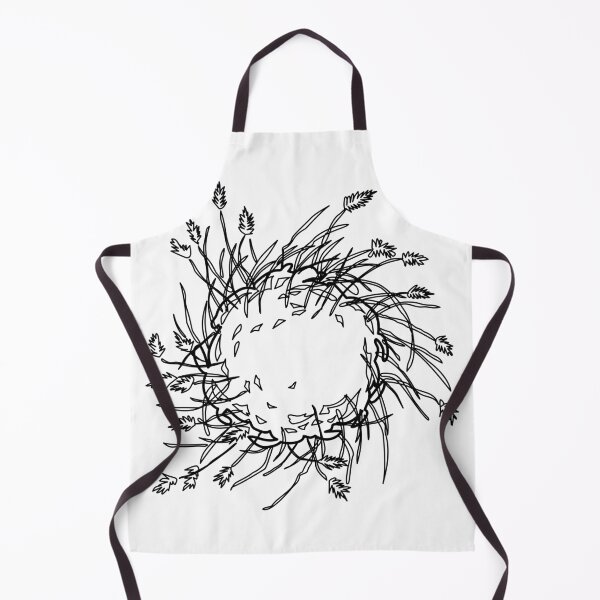Item preview, Ornamental grass top view landscape plan symbol hand drawn architectural wild grass sketch for garden site design designed and sold by zanaxxer.