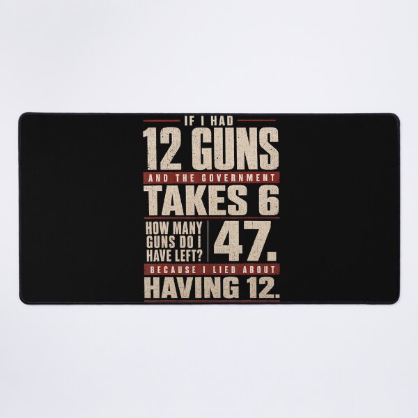 Item preview, Funny Second Amendment Government Math Gun Rights designed and sold by HayleePacoch.