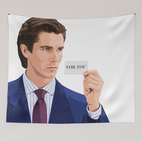 Item preview, Businessman In Pinstripe Suit Holding Business Card designed and sold by Surviving Monday Club.
