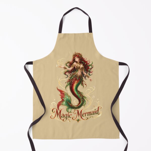 Item preview, Magic Mermaid Fantasy Anime Art | Crimson & Emerald Siren designed and sold by digitalbob60.