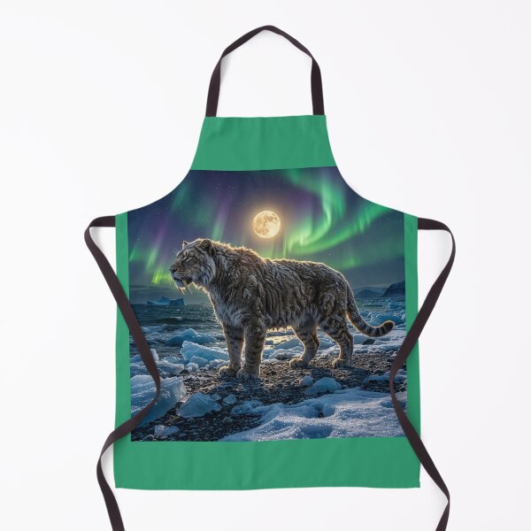 Item preview, Saber-Toothed Tiger Prowls an Arctic Shore designed and sold by Tridentulus.