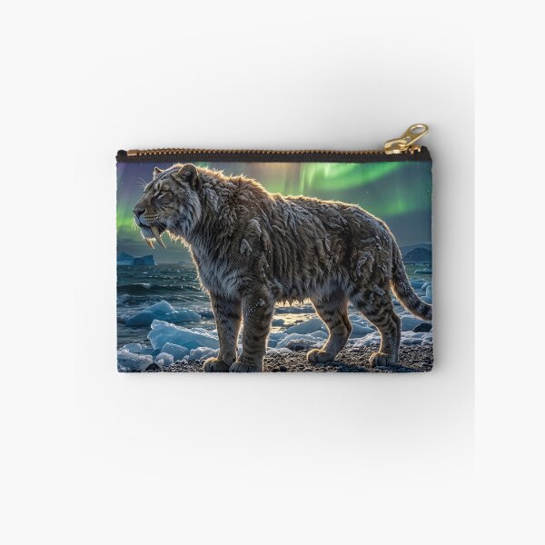 Item preview, Saber-Toothed Tiger Prowls an Arctic Shore designed and sold by Tridentulus.