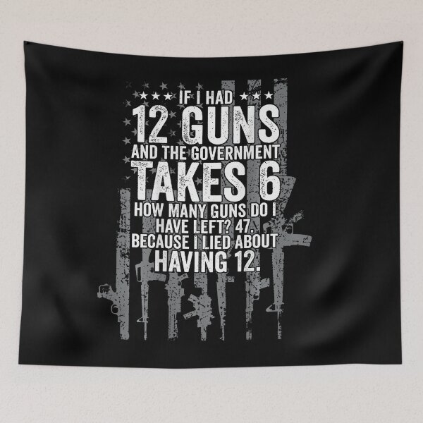 Item preview, Funny Second Amendment Government Math Gun Rights designed and sold by HaytamShop.