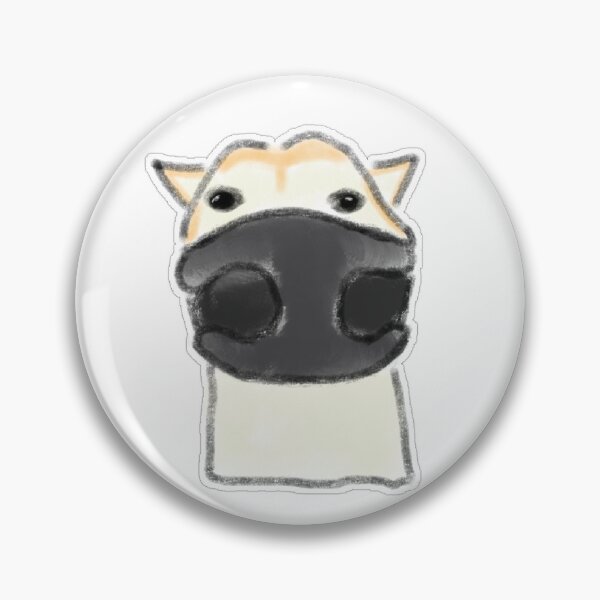 Item preview, Funny Close Up Horse Snout Doodle designed and sold by raun.draw.