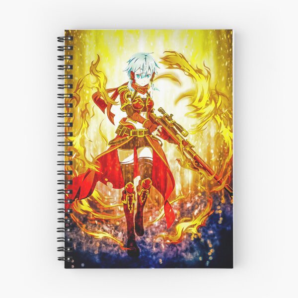 Item preview, Sinon Sword Art Online fiery sniper fierce anime blazing warrior spirit designed and sold by Dashsopaner.