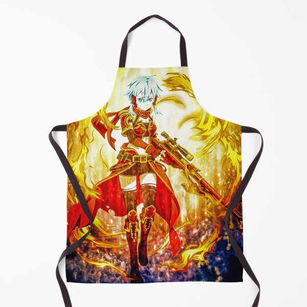Item preview, Sinon Sword Art Online fiery sniper fierce anime blazing warrior spirit designed and sold by Dashsopaner.