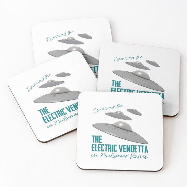 Item preview, I Survived the Electric Vendetta (on White) designed and sold by PawsitiveMum3.