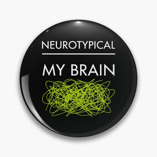 Item preview, Funny ADHD Autism Neurodivergent Brain Jokes AUG-358 designed and sold by noberic.